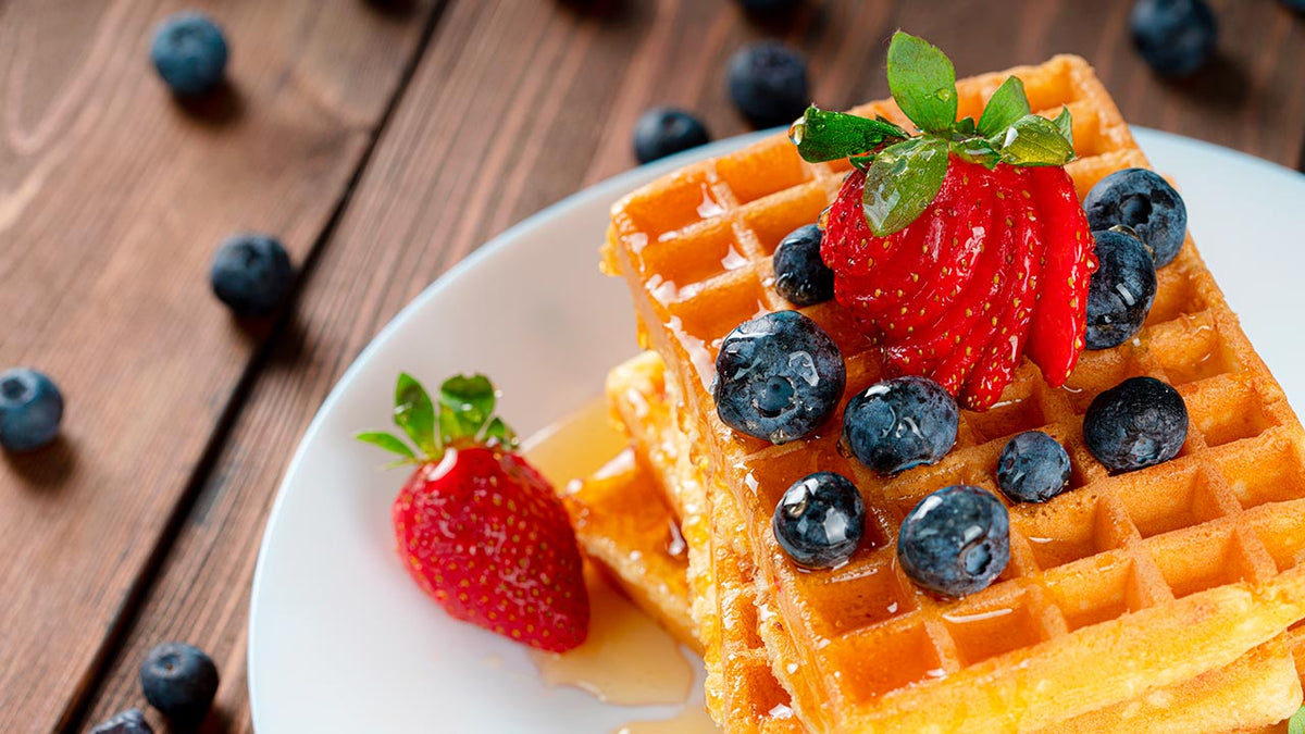 Waffles sin gluten en solo 10 minutos Natureganix