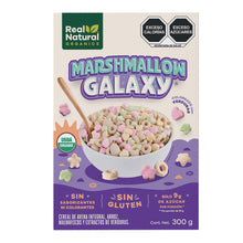  Cereal orgánico de avena, arroz y malvaviscos, Marshmallow Galaxy