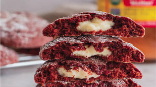  Receta de galletitas Red Velvet con un ingrediente secreto
