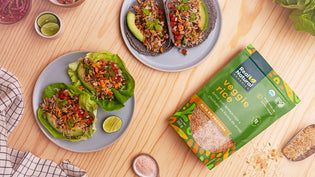  Tacos veganos con el nuevo Veggie Rice