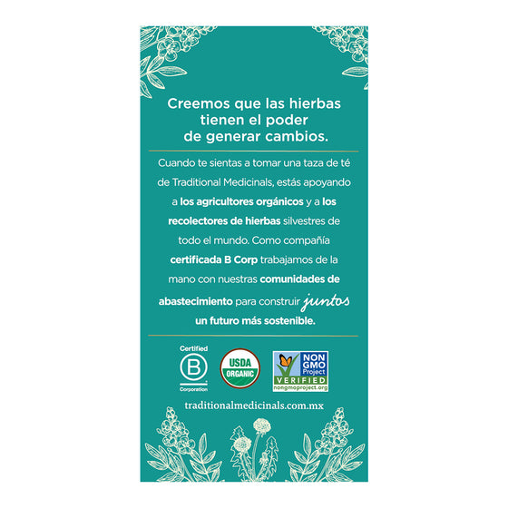 Té Orgánico Stress Ease® Focus con Ginseng