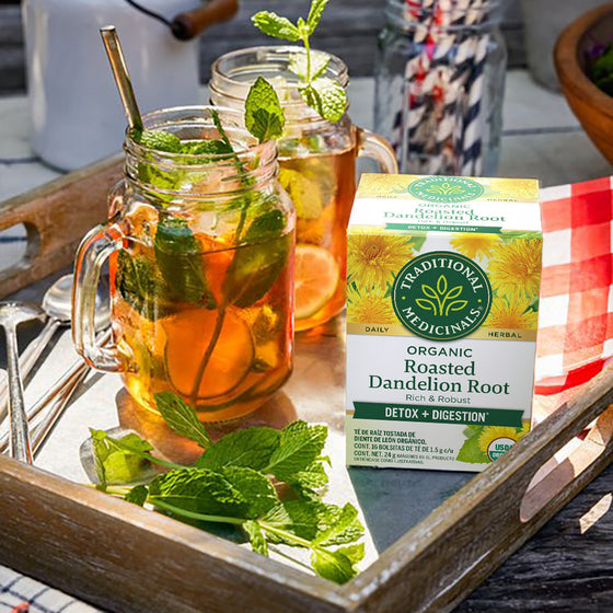 Té Orgánico De Raíz Tostada de Diente de León