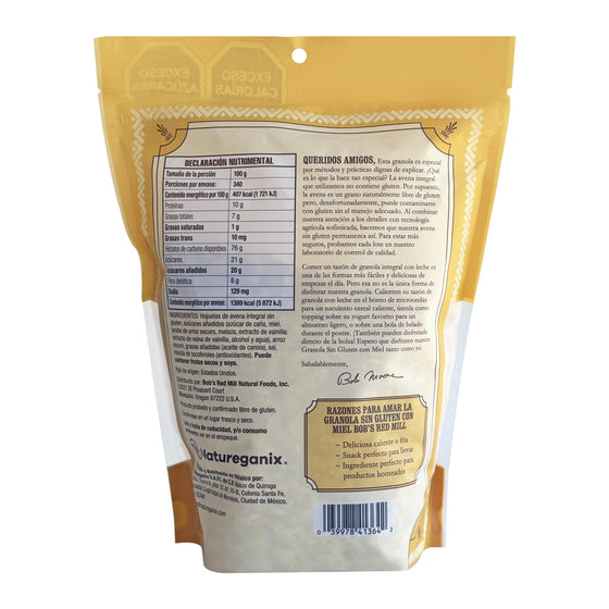Granola Con Miel Sin Gluten