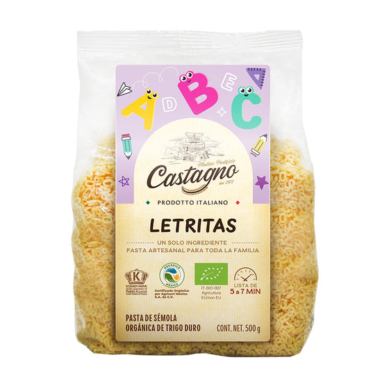 Sopa De Letras De Trigo Durum Orgánica