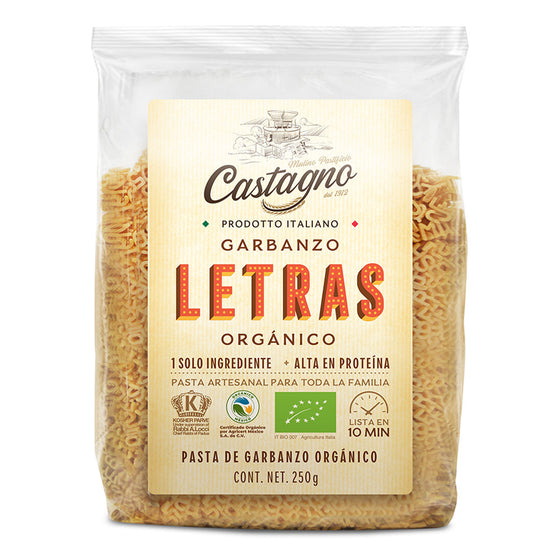 Sopa De Letras De Garbanzo Orgánico