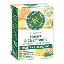  Té Orgánico De Jengibre Con Manzanilla