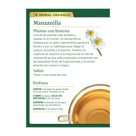 Té Orgánico De Manzanilla