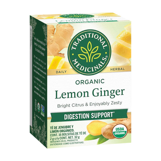 Té Orgánico De Jengibre Con Limón