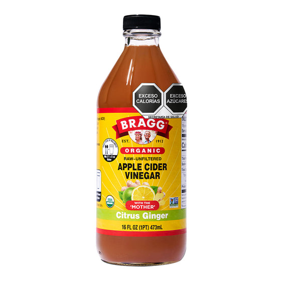 Vinagre De Manzana Orgánico con Miel y Cítricos