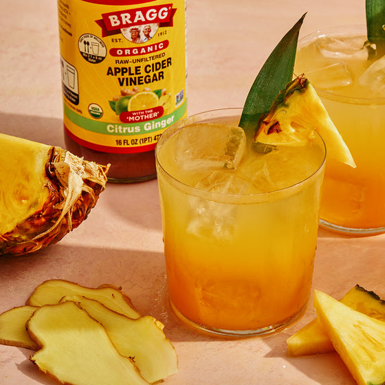 Vinagre De Manzana Orgánico con Miel y Cítricos