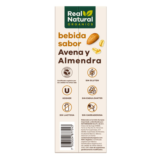 Bebida de Almendra Orgánica