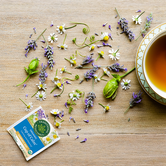 Té Orgánico Cup of Calm Manzanilla con Menta