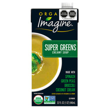  Sopa Cremosa de Vegetales Verdes Orgánicos