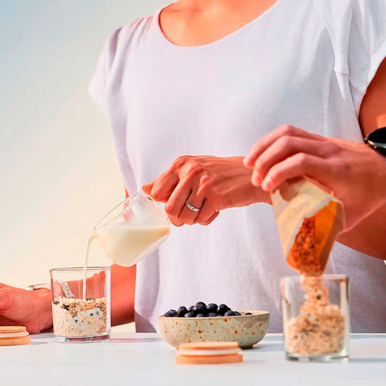 Avena Integral Sabor Vainilla con Almendras Sin Gluten