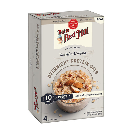 Avena Integral Sabor Vainilla con Almendras Sin Gluten