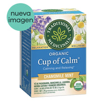  Té Orgánico Cup of Calm Manzanilla con Menta