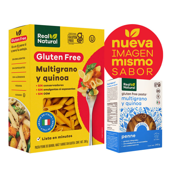 Penne De Quinoa y Multigrano Sin Gluten
