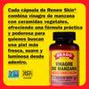 Suplemento alimenticio a base de vinagre de manzana con ceramidas
