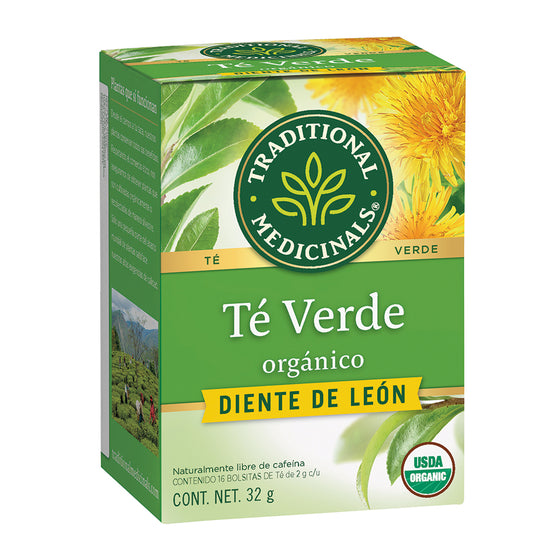 Té Verde Orgánico Con Diente De León